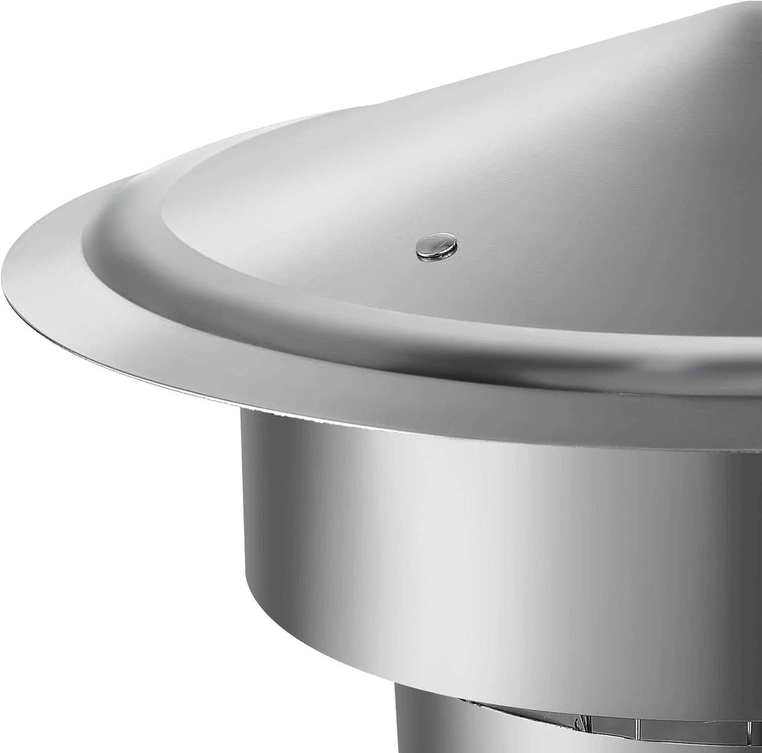 6 inch Chimney Cap - All-Weather Stainless Steel with Reinforced Hardware, Ea...