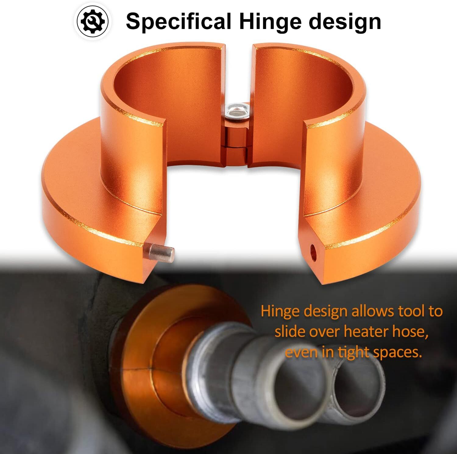 39190 METAL HEATER HOSE DISCONNECT TOOL 3/4'' FOR GM