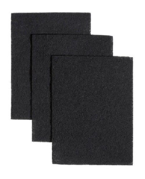 Compatible With Broan BP58 Range Hood Charcoal Carbon Pad Filter Kit (3-Pack)