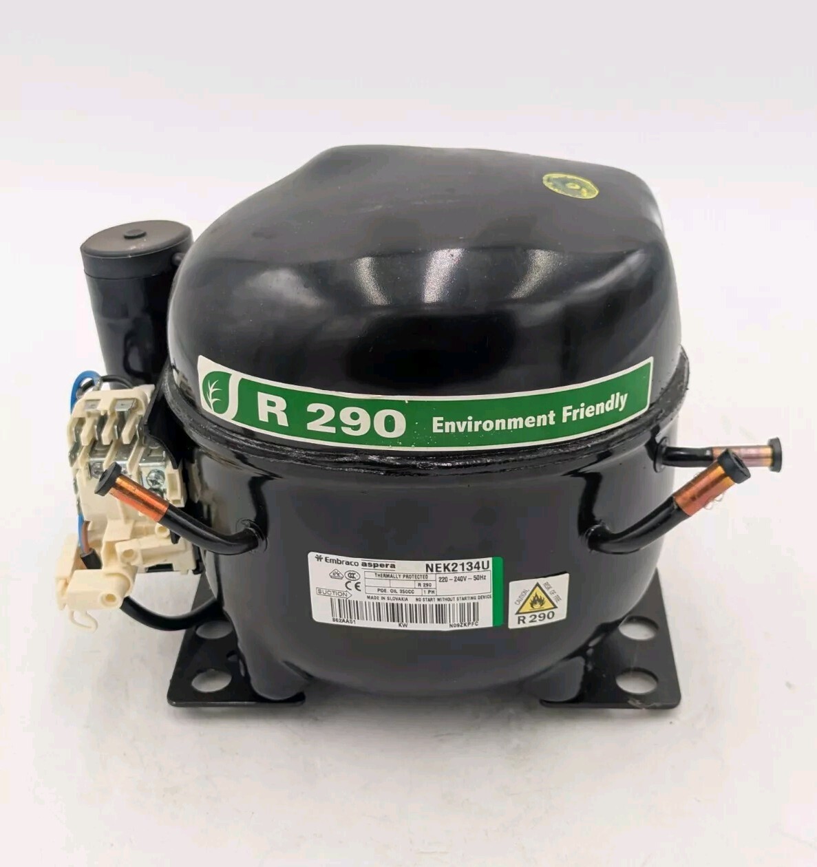 Embraco Aspera NEK2134U R-290 220-240V 50Hz Refrigeration Compressor