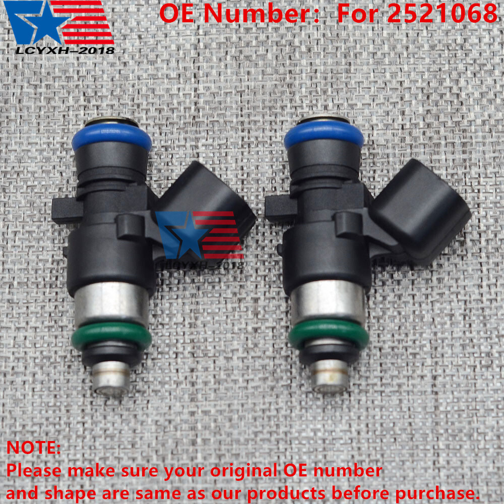 2Pcs Fuel Injectors For 2013-2019 Polaris Ranger XP 900 Ranger Crew 570 2521068