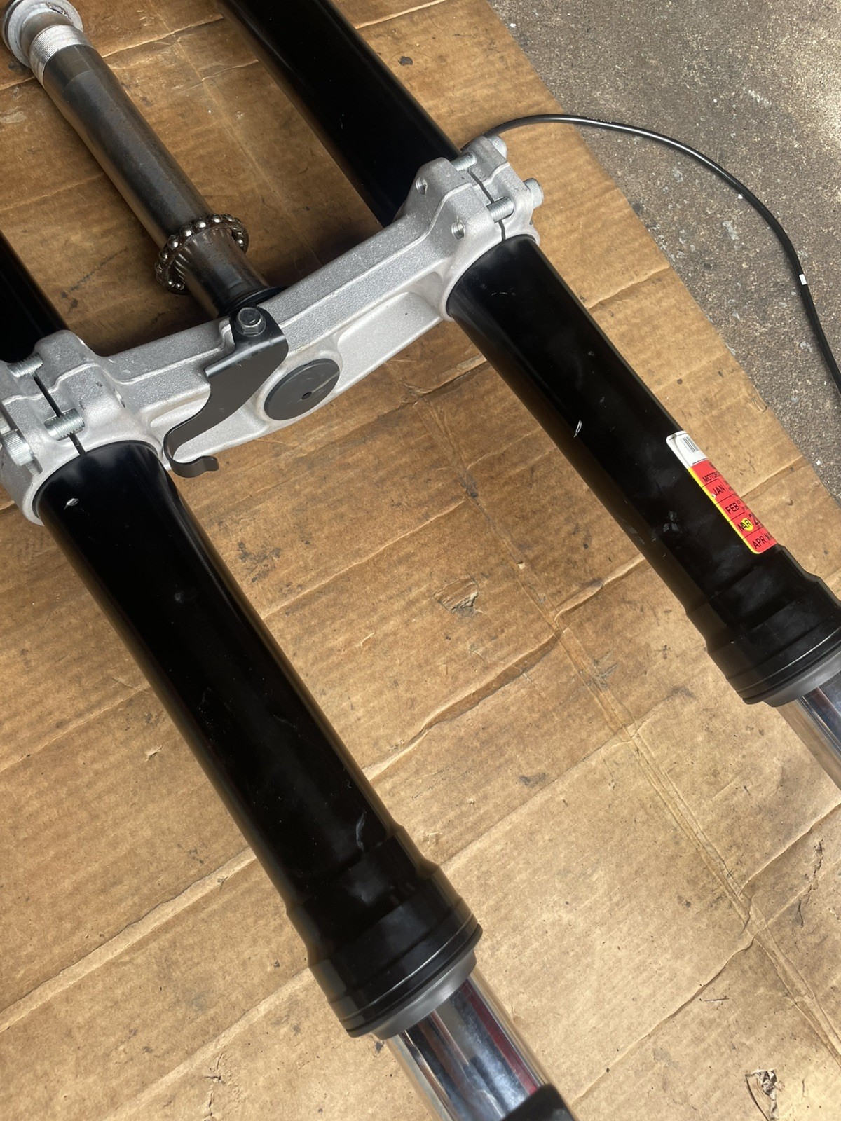 2023 19 - 25 KAWASAKI NINJA ZX636 ZX6R FRONT RIGHT LEFT SIDE FORKS TUBE LEGS OEM