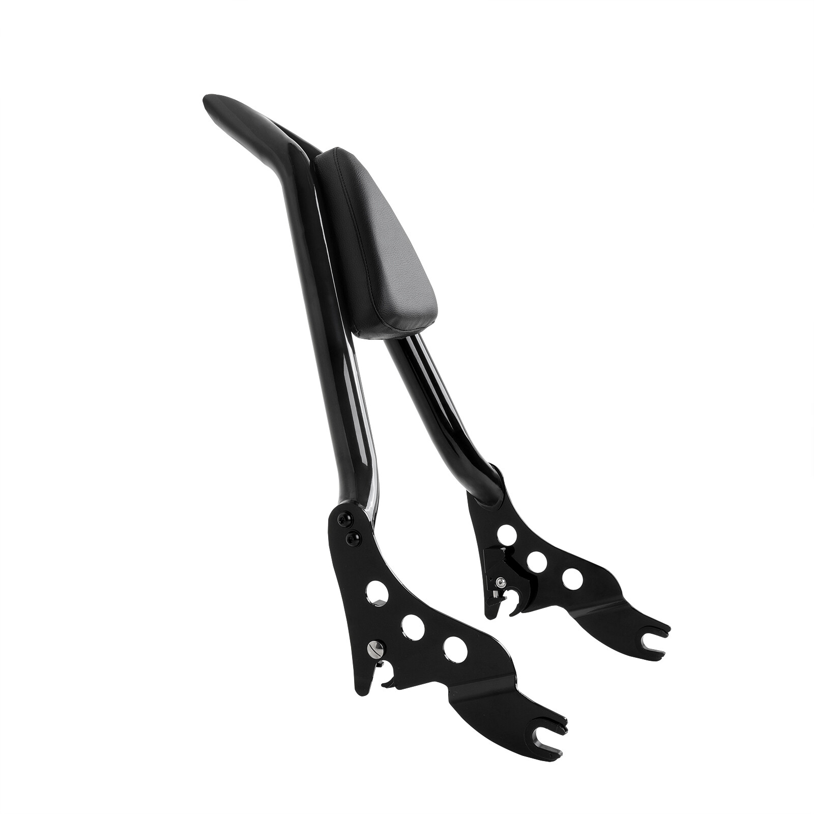 22" Sissy Bar Backrest & Stealth Luggage Rack For Harley Street Road Glide King