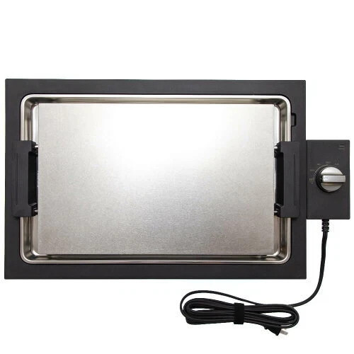 BALMUDA K10A-BK Hot Plate Pro Stainless Steel Rectangular Shape (Open Box)