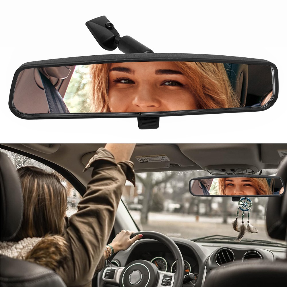 Inside Rear View Mirror Rearview Mirror For Jeep CJ YJ TJ JK Wrangler 1976-2012.