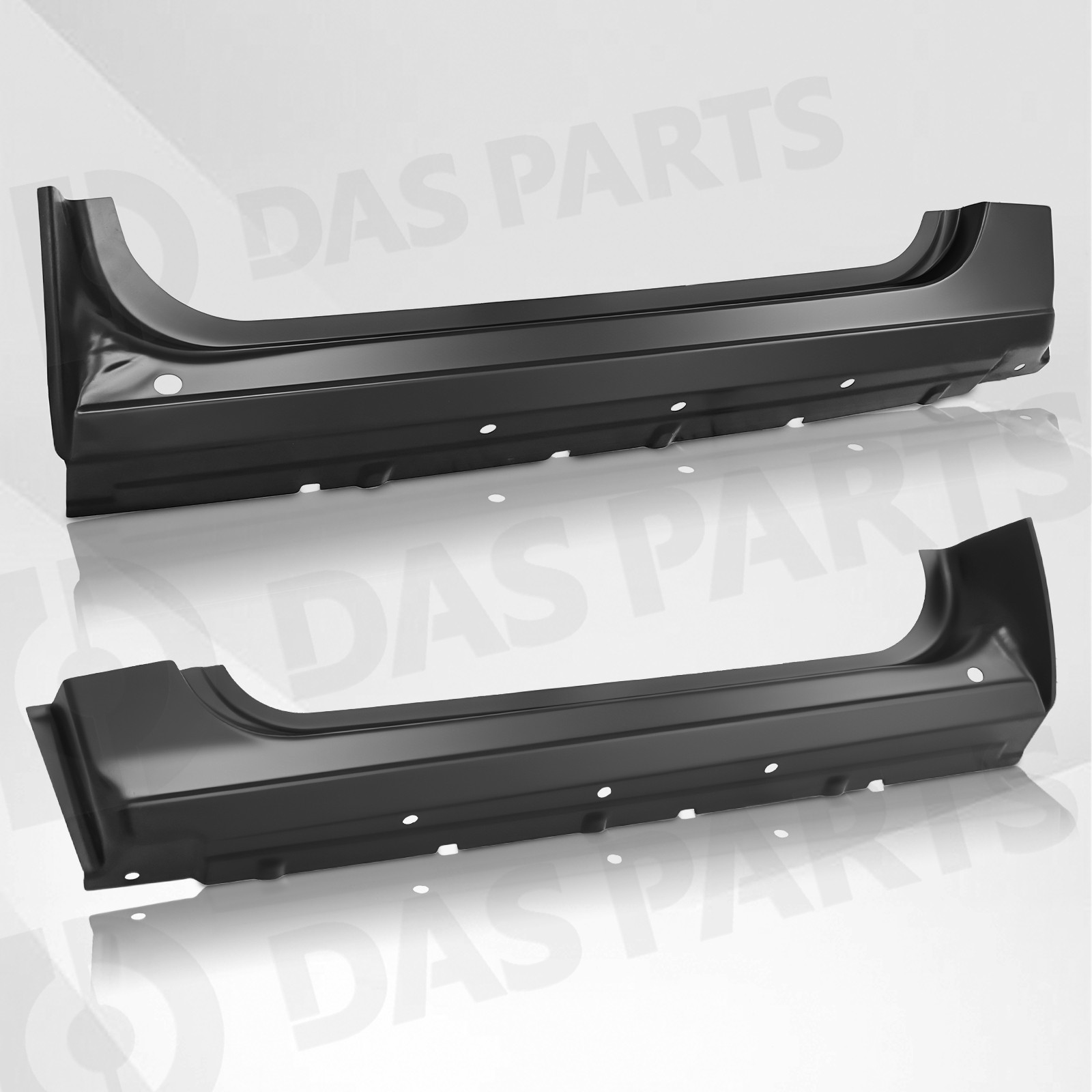 Outer Rocker Panels For 07-13 Chevy Silverado Sierra Regular Standard Cab 2Dr