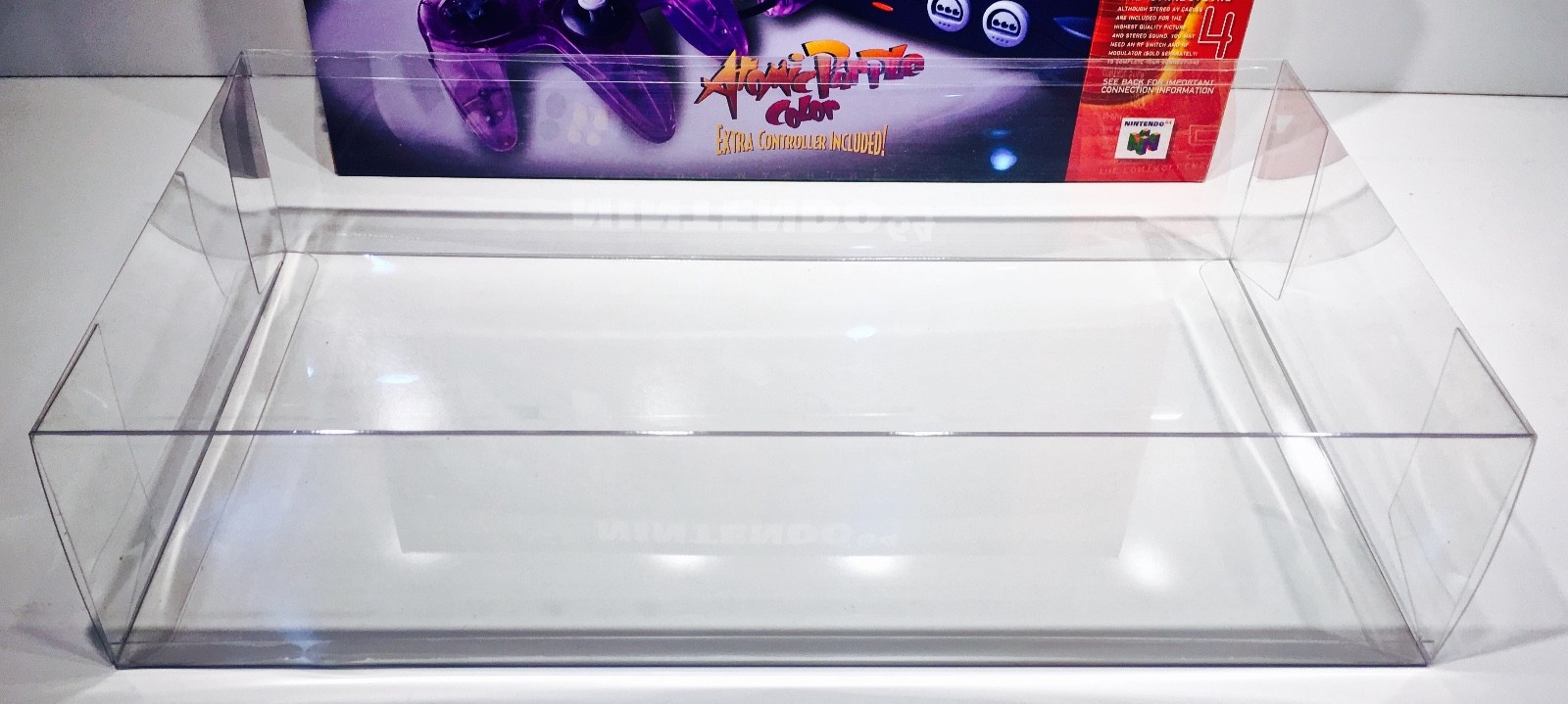 1 Console Box Protector For N64 Atomic Purple Controller Version  Nintendo 64