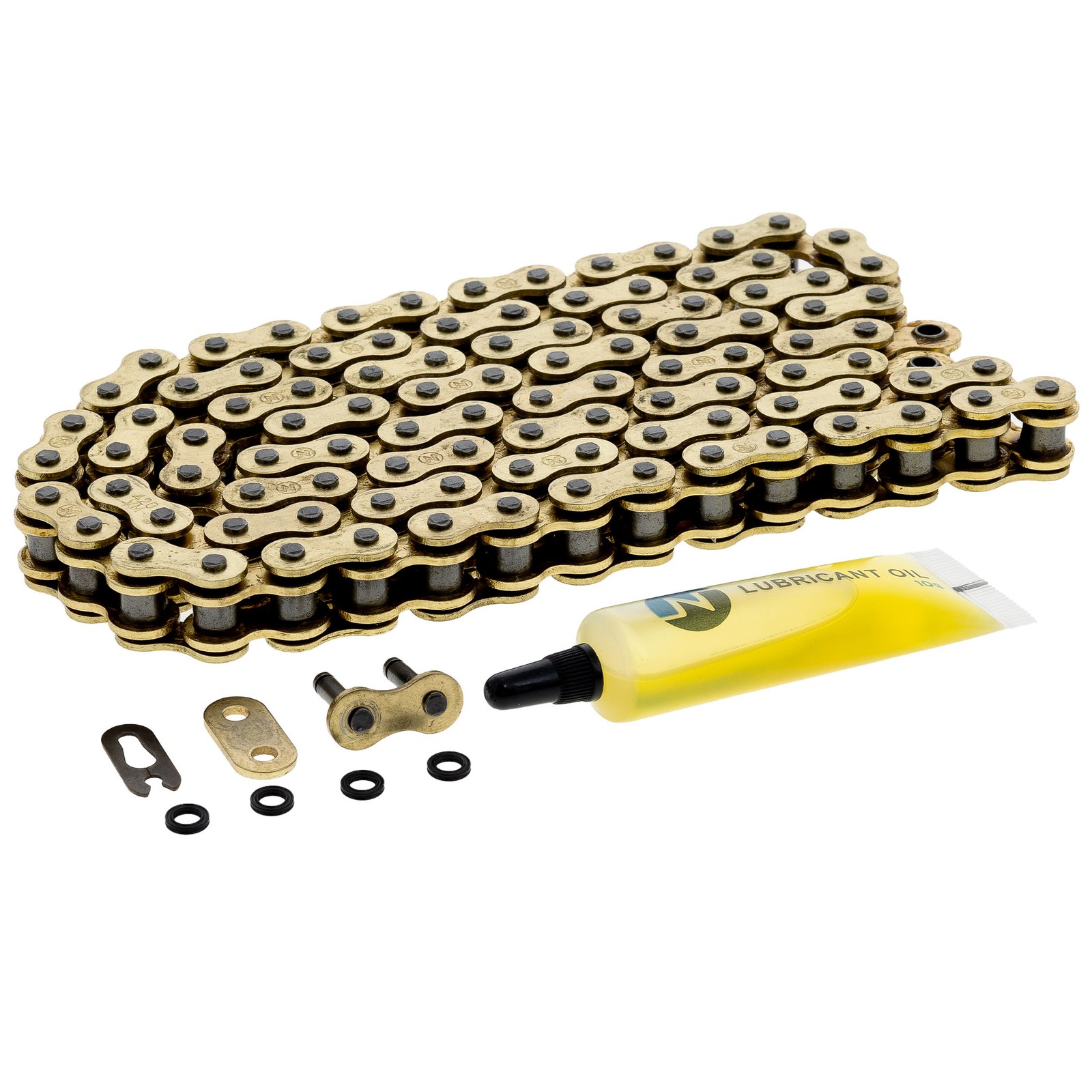 NICHE Gold 420 X-Ring Chain 102 Links With Connecting Master Link Motorcycle