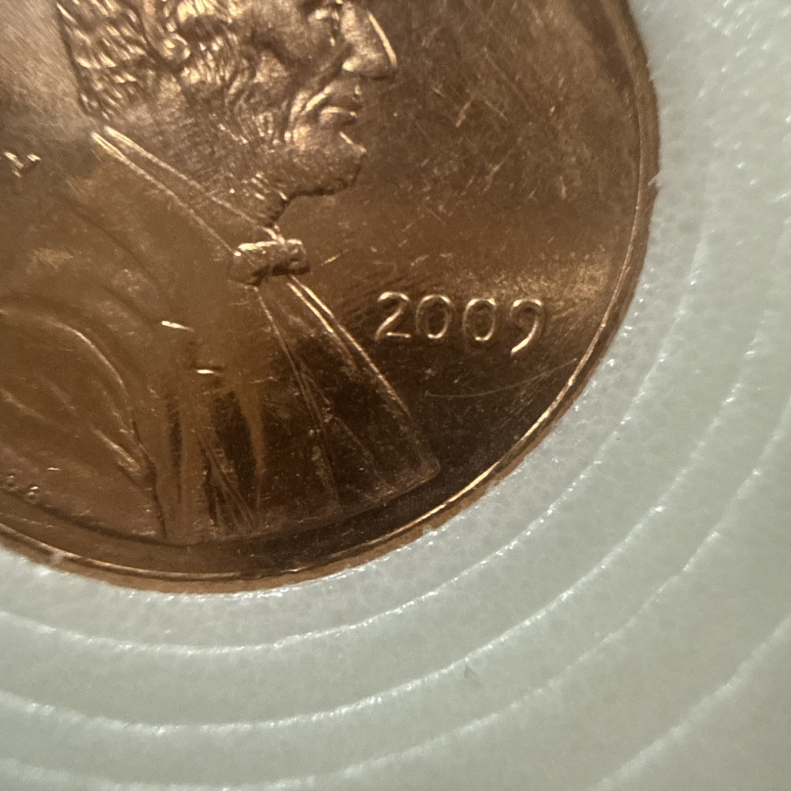 2009 Lincoln Sitting On A Log Penny No MINT Mark Circulated In Good Shape