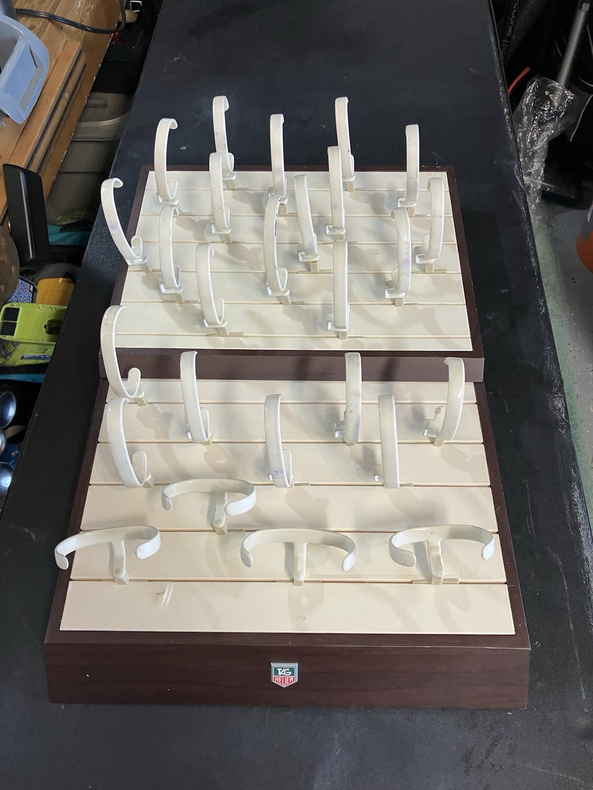 Tag Heuer Watch Display 14” X 25” Comes with 20 Collars