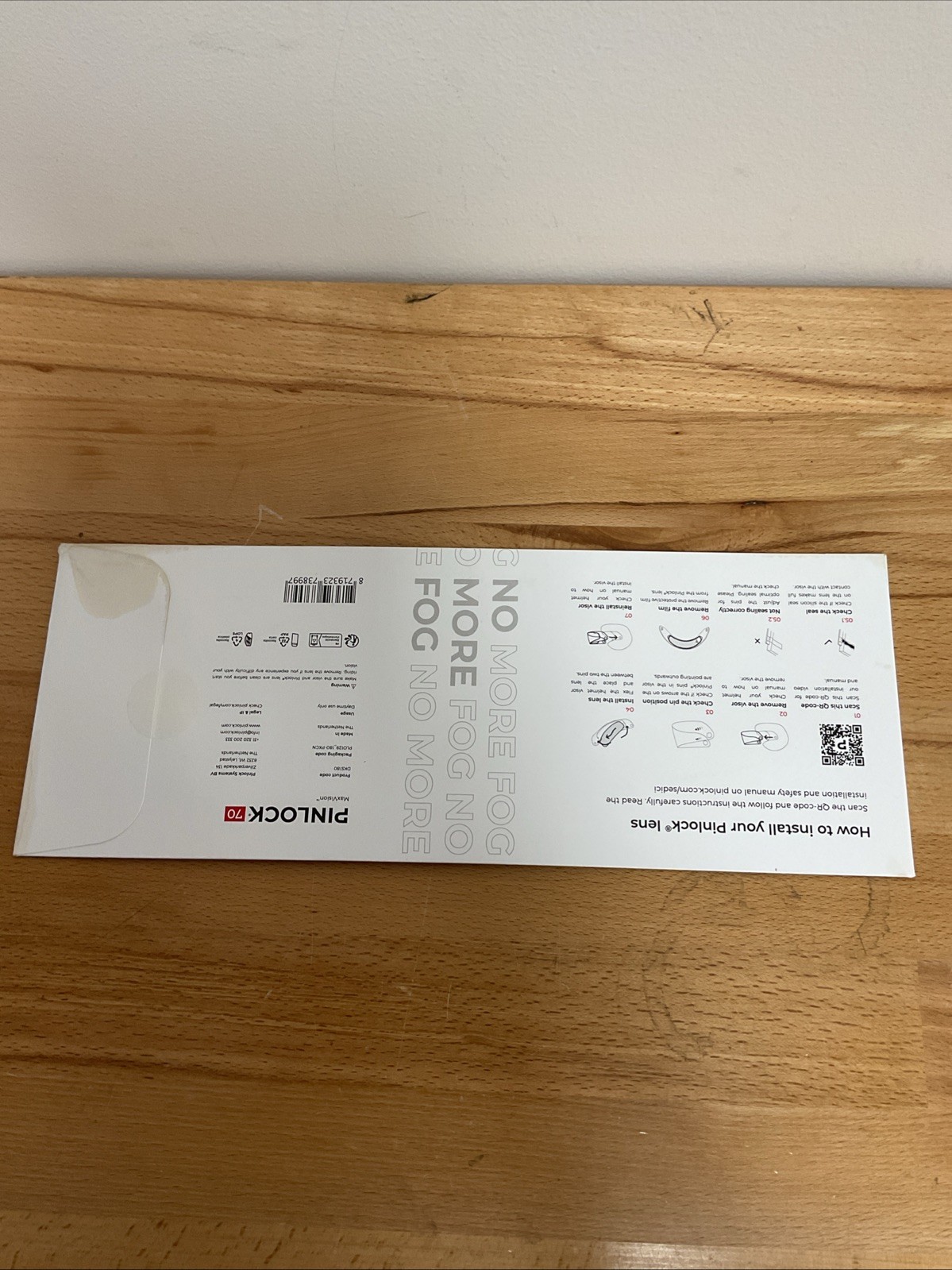 SEDICI Strada II / Strada 3 Pinlock Lens Insert - Damaged Packaging