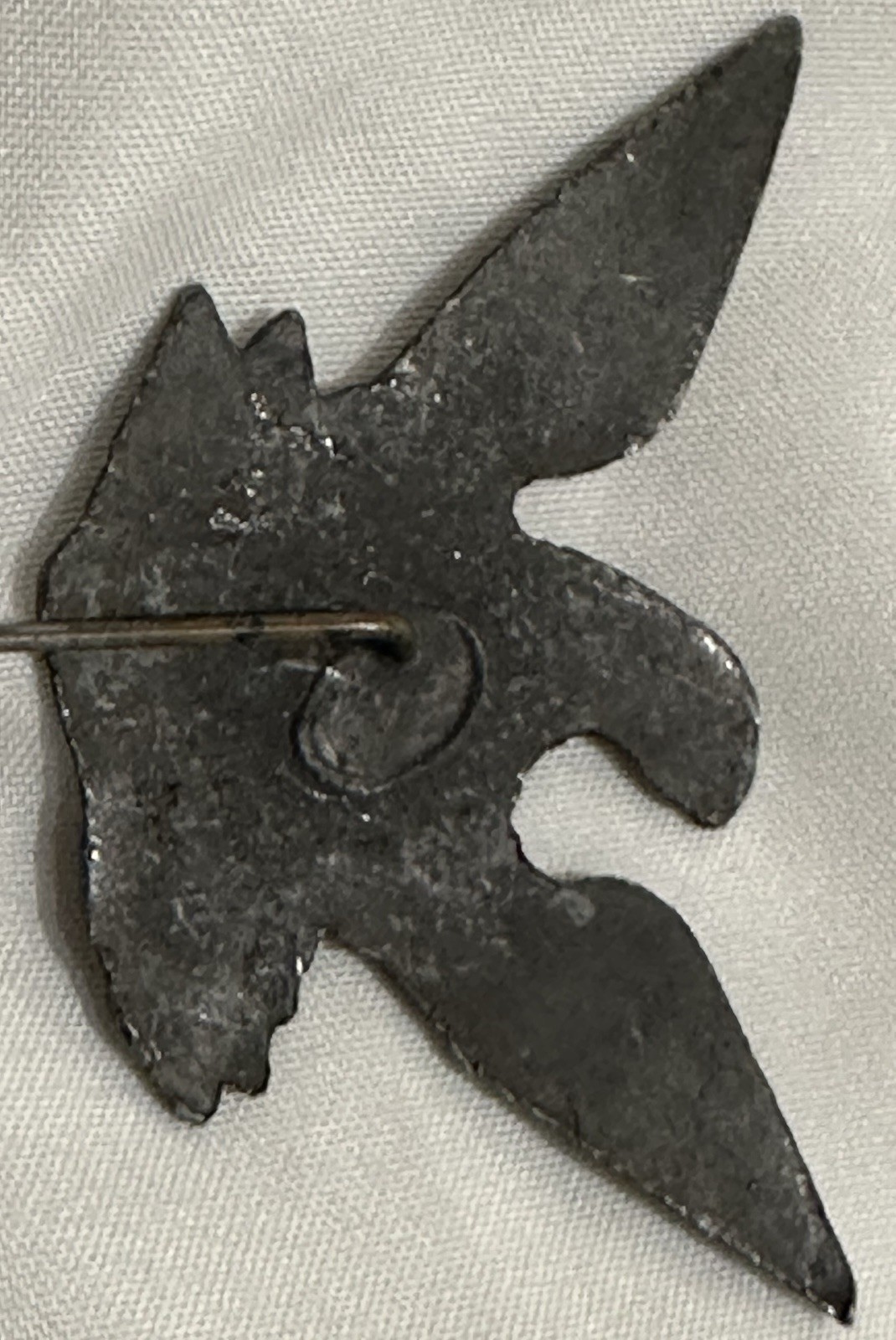 Original Period Civil War Patriotic Hat - Lapel Pin. Lead Backed & Good Quality.