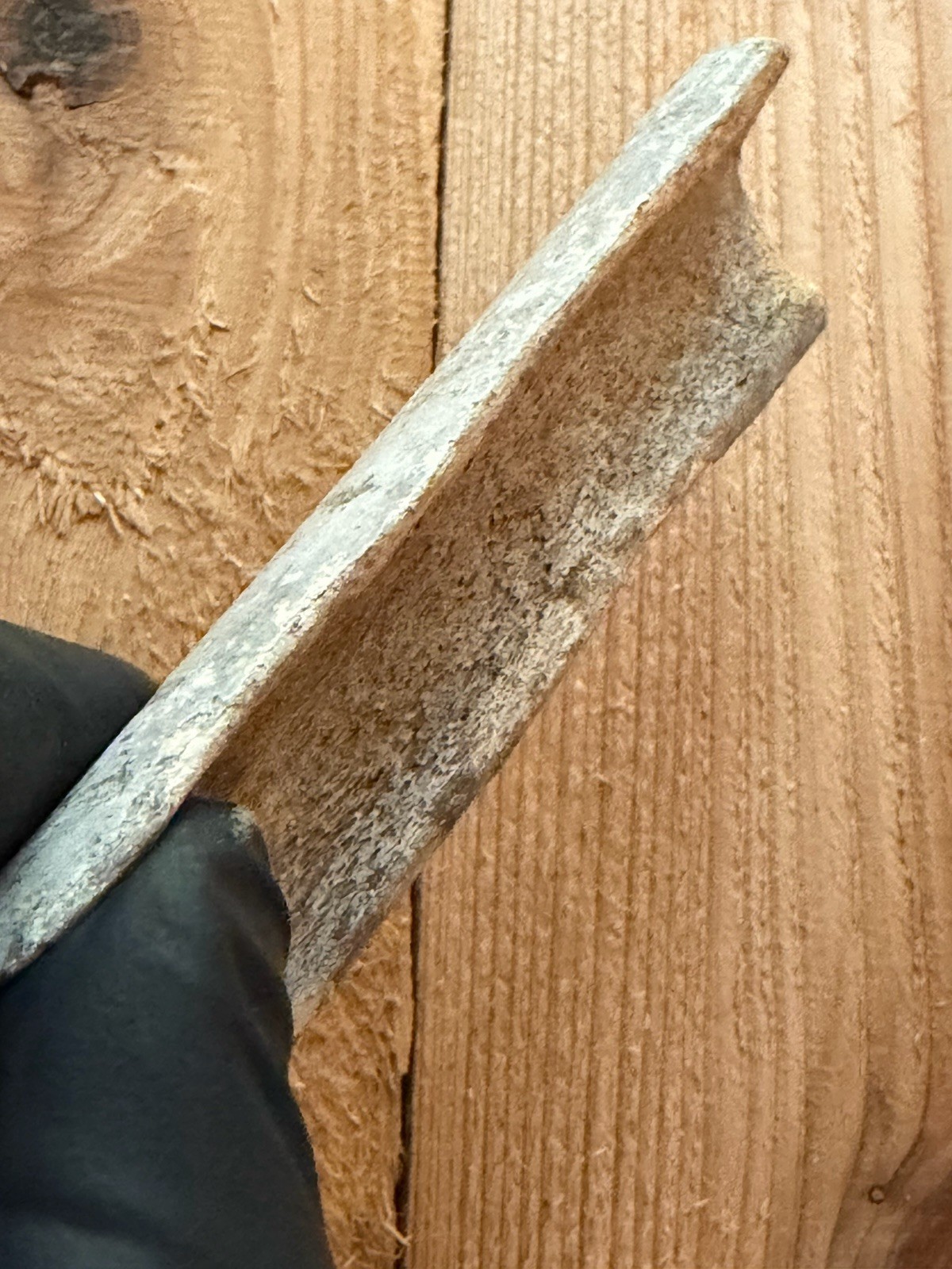 Tomachee Artifacts 👣 ESKIMO INUITS BOW N ARROW SHAFT STRAIGHTENER ALASKA🔥