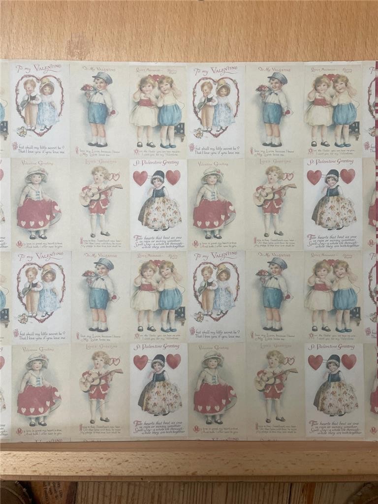 NEW LOT 1 OF VINTAGE RUSTY PICKLE PAPER 12 X12" 18 SHEETS single sided