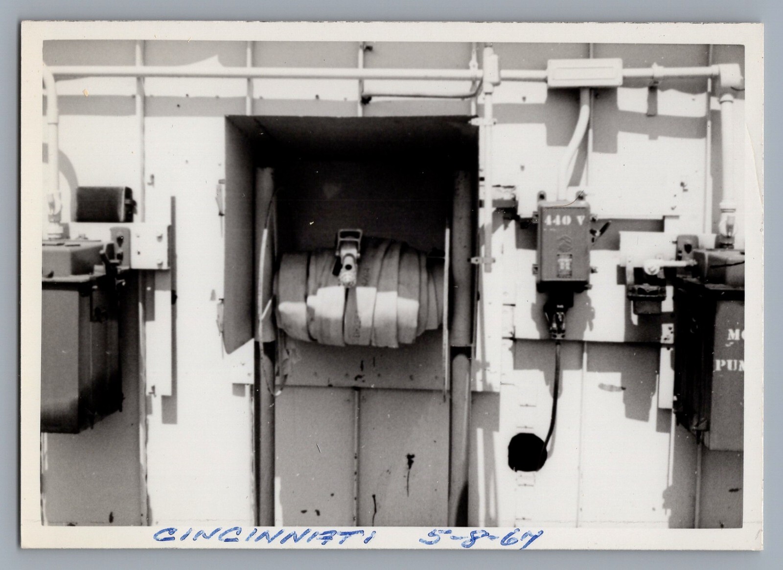 1967 Gulf Oil & Gas Vintage 4.25 x 3" Photo Pipeline Cincinnati, Ohio   9406