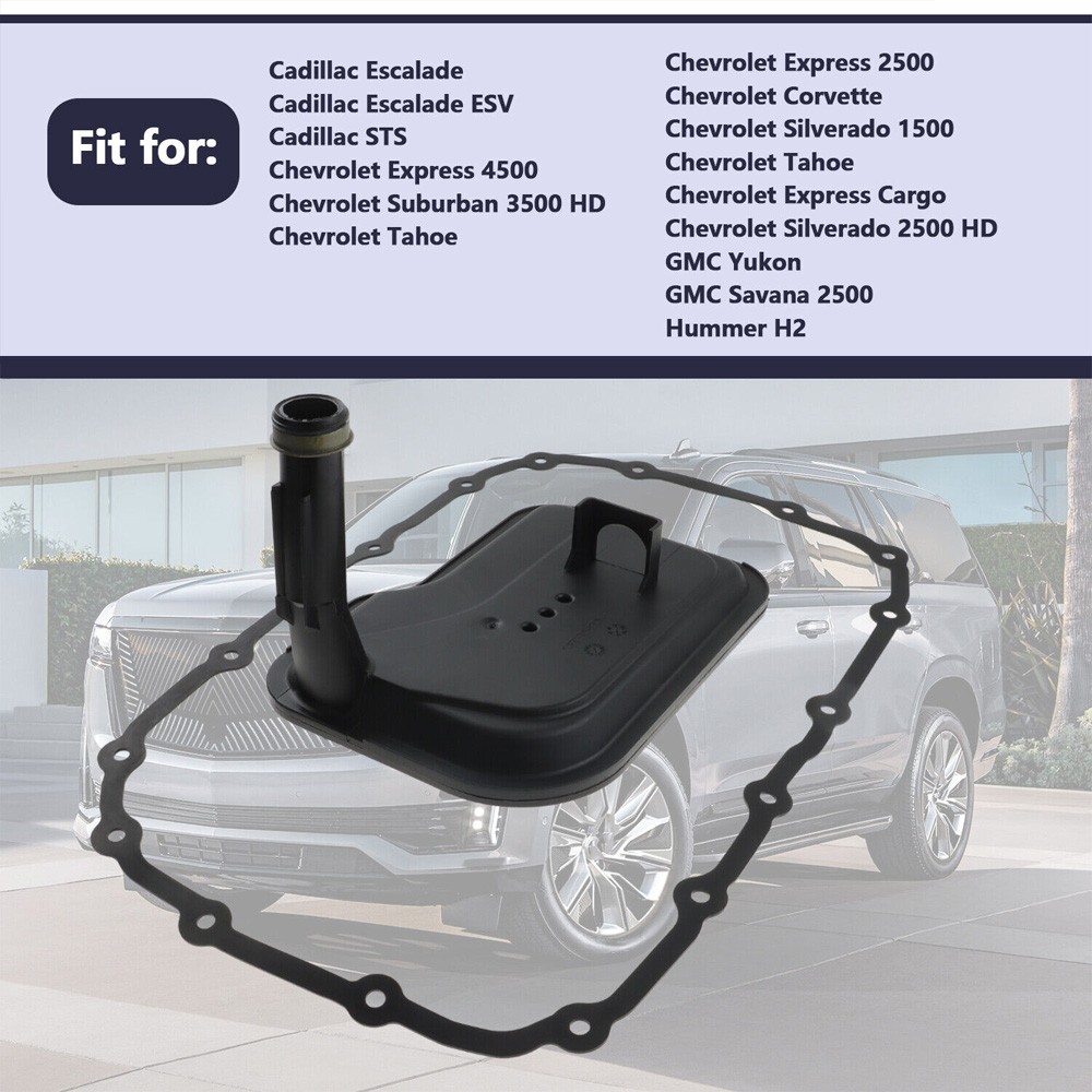 Automatic Filter Trans Kit w/ Gasket For Chevy Cadillac GMC 24236933 6L80E 6L90E