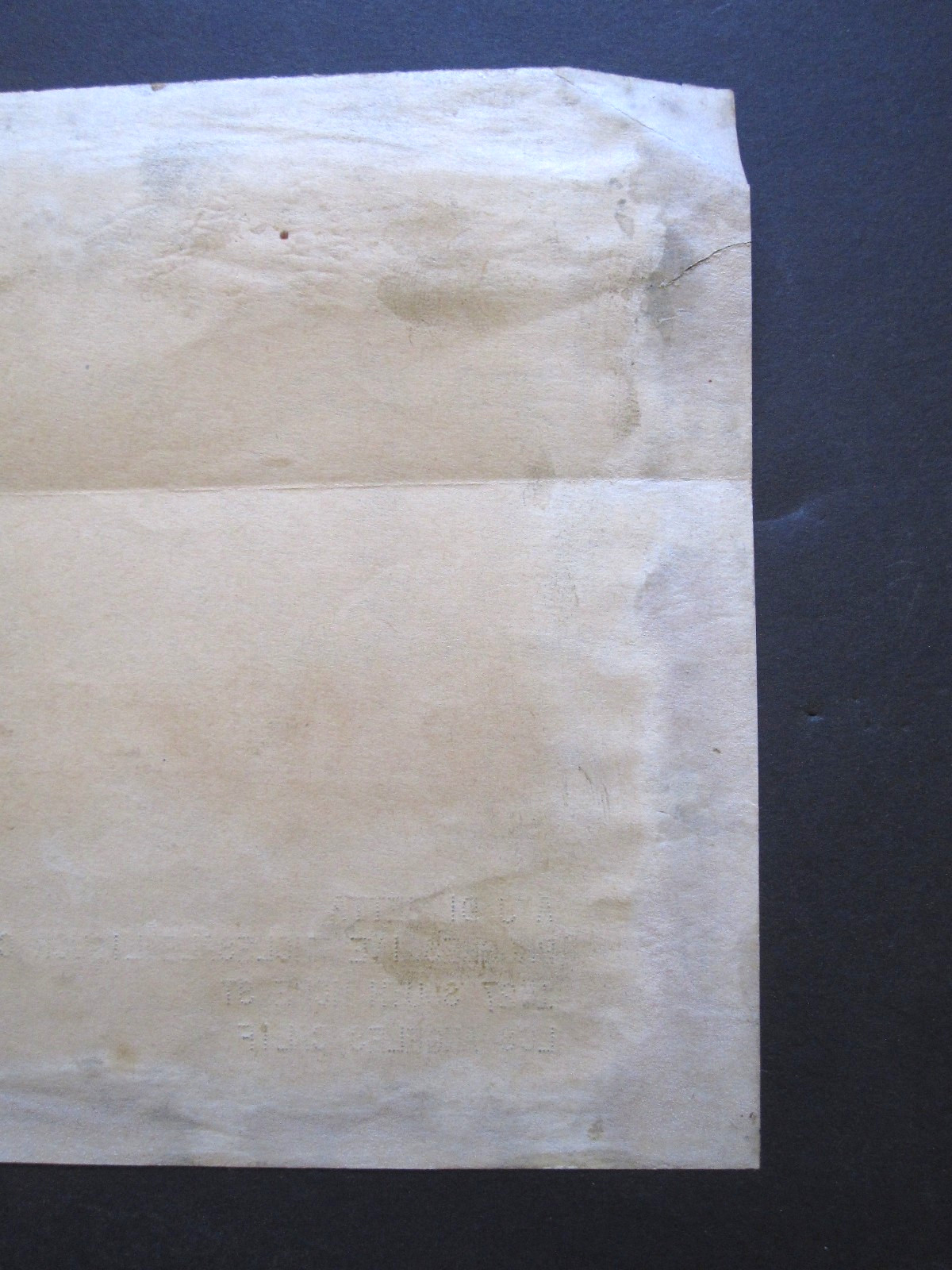 vTg 1937 $100 Wholesale Liquor Dealer Special Tax Stamp CALIF w/ Revenue coupons