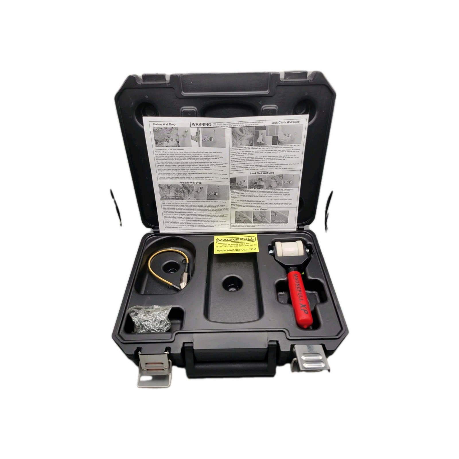 Magnepull XP1000-LC Magnetic Wire Puller Fishing System Electrical Tools DIY Pro