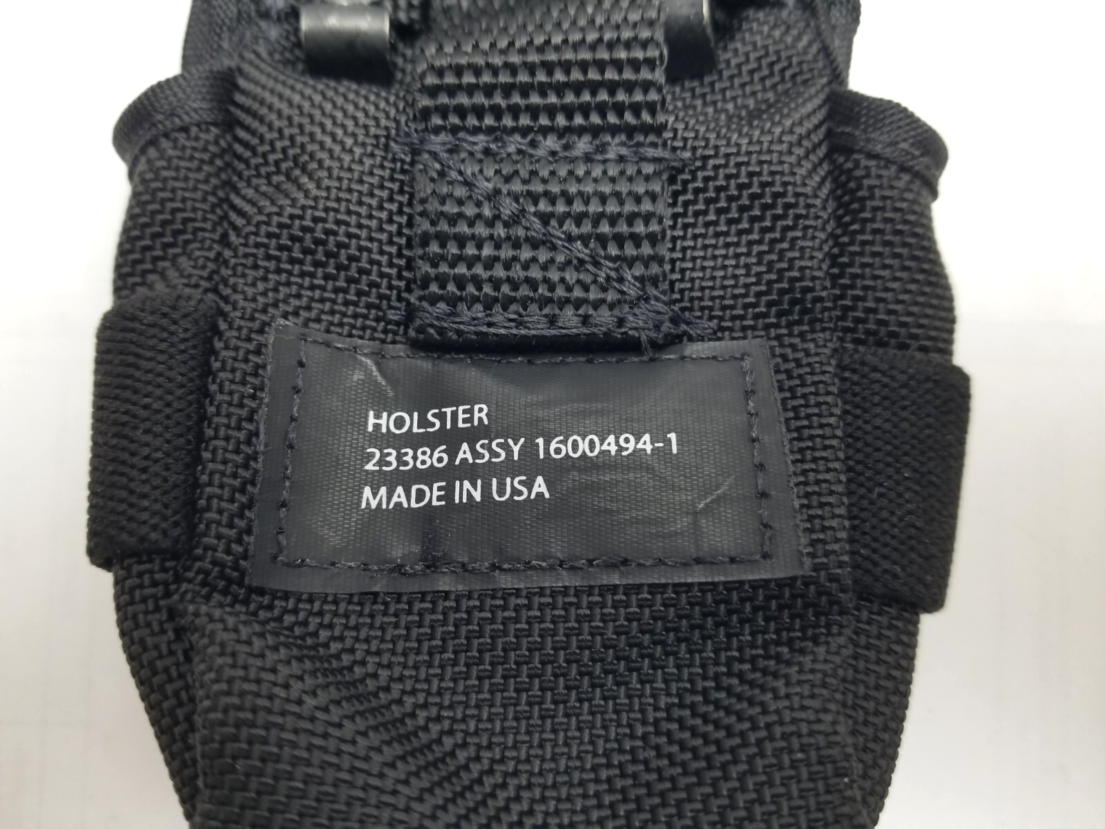 US Military ALICE Black Tactical Holster - 23386 ASSY 1600494-1 - NEW