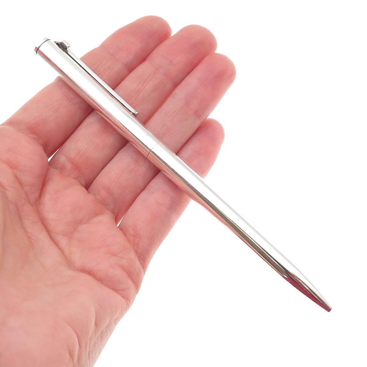Tiffany & Co. 925 Sterling Silver Vintage T-Clip Ballpoint Pen