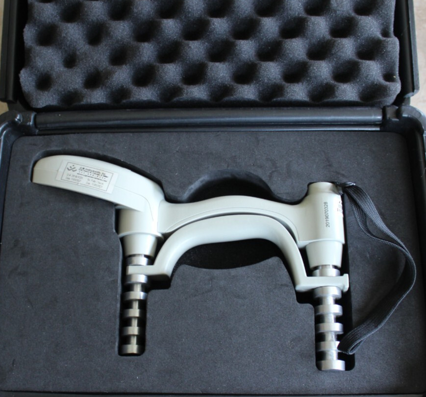 used Jamar Plus + Digital Hand Grip Strength Tester Dynamometer In Case