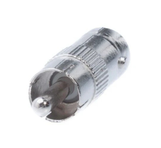 BNC Female to RCA Male Connector Coax Cable Adapter Converter CCTV Camera Lot