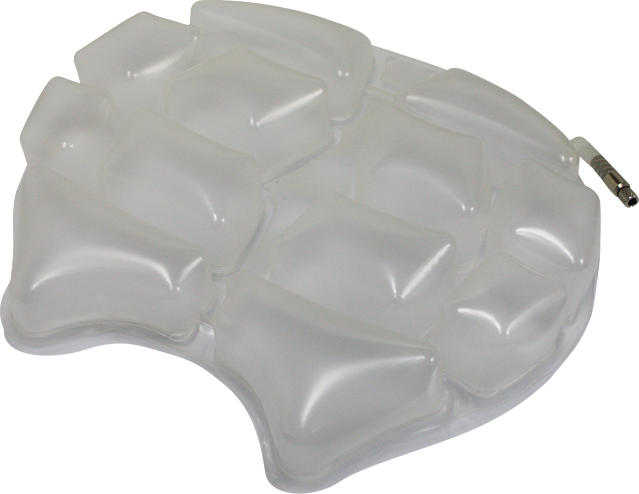 Wild Ass 14" x 15.5" Black Smart Air Lite Driver Motorcycle Seat Cushion Pad