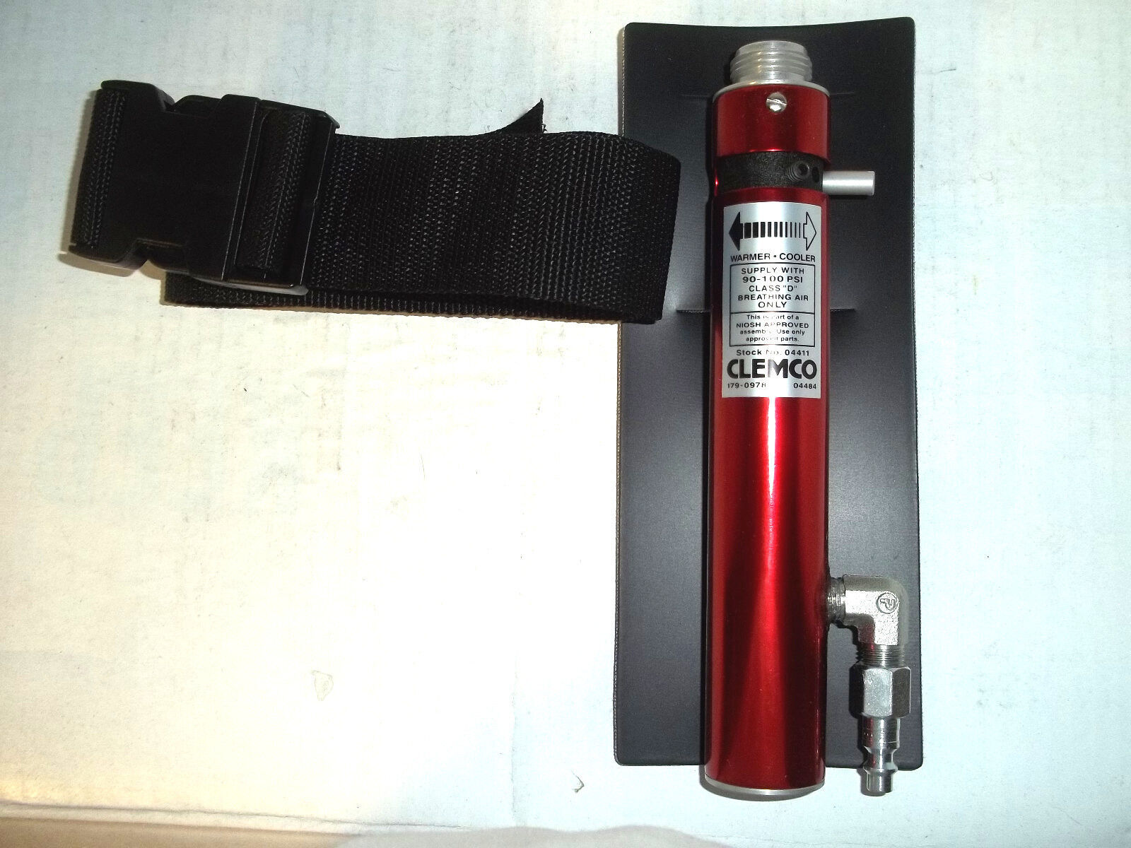 Sandblasting Helmet Climate Control Tube Cool / Warm air Clemco Part # 04411