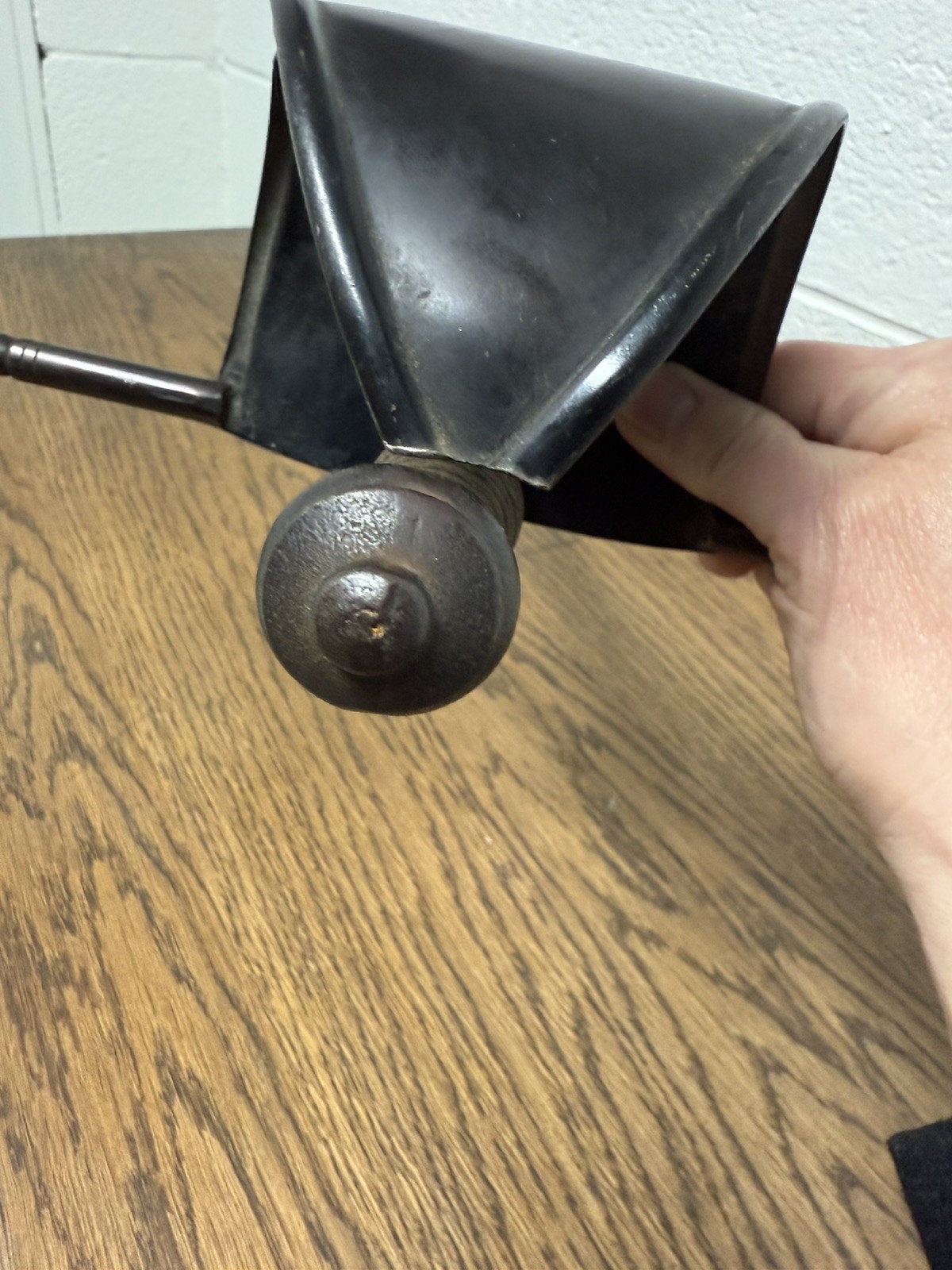 Antique Vintage 19th Century Sword Made In Spain Trefoil Blade Wood Handle