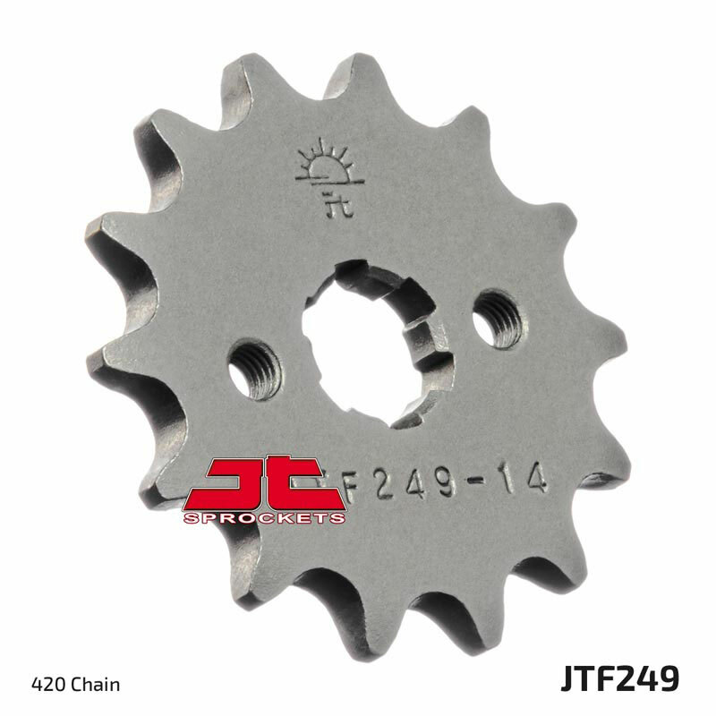 JT Front Sprocket 14 14T Tooth Kawasaki KLX110 2002-2022 Honda GROM 125 13-23