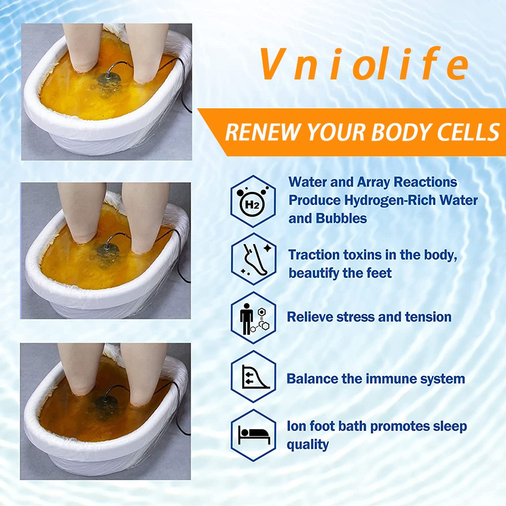 Ionic Foot Bath Detox Spa Machine, Lcd Display With 8 Detox Modes. Fast Shipping