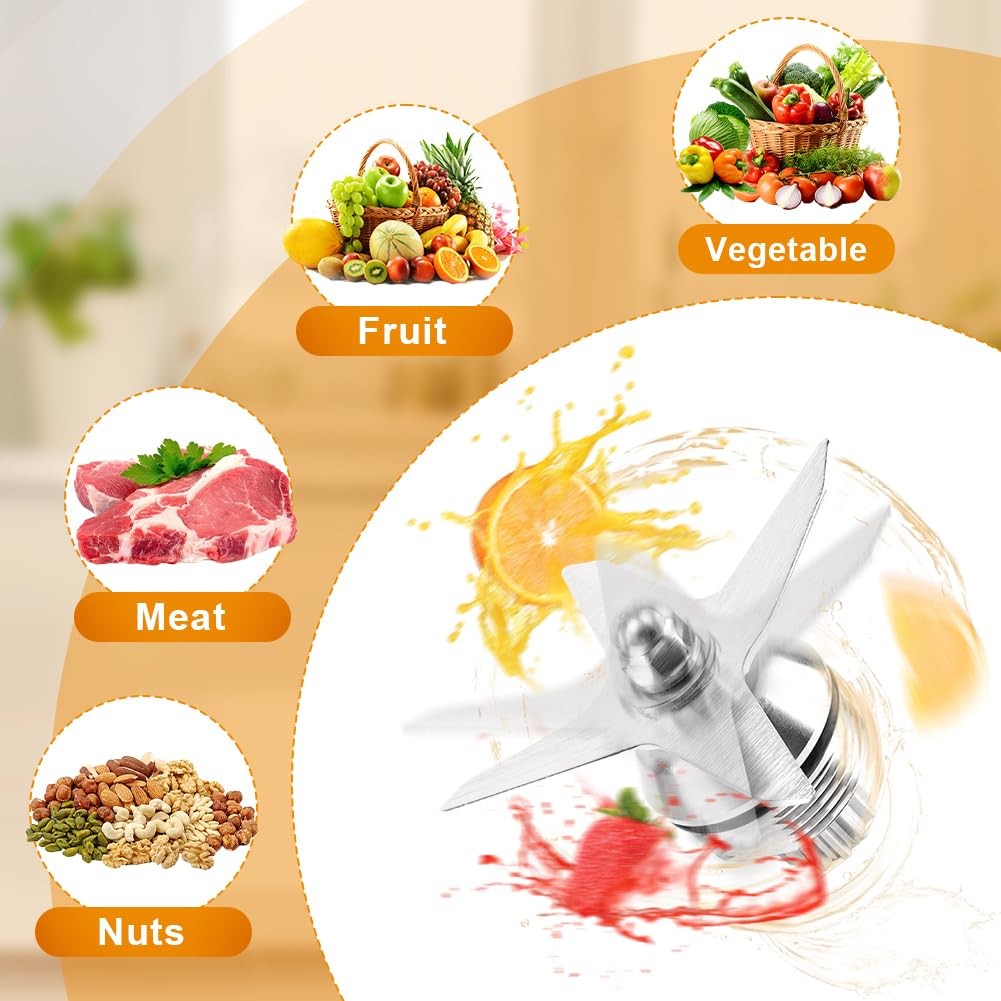 Blade Replacement Parts for Vitamix,Blade Replacement for Vitami,with Wrench ...