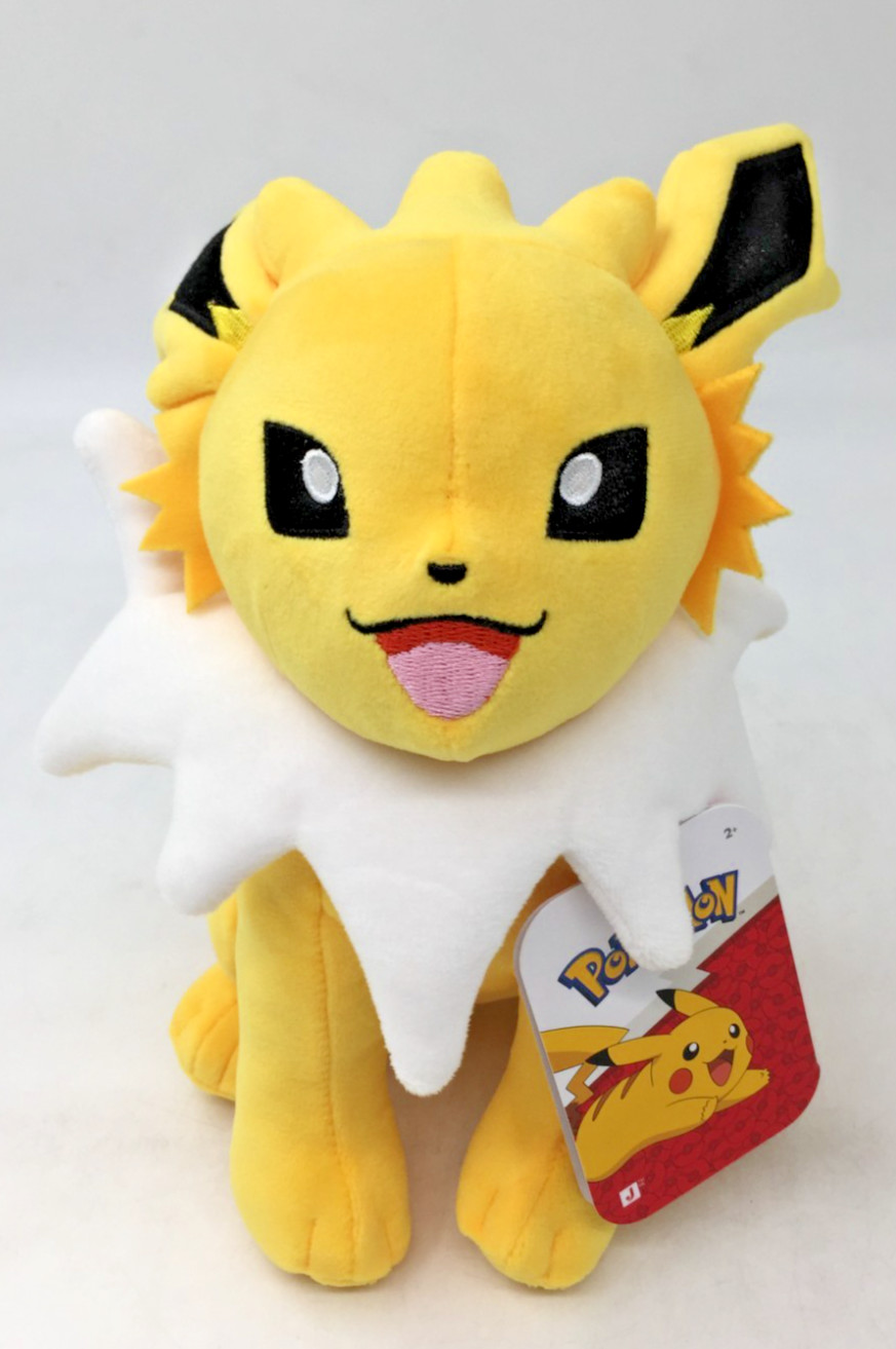 Jazwares Pokémon Soft Plush 8" Jolteon New with Tag