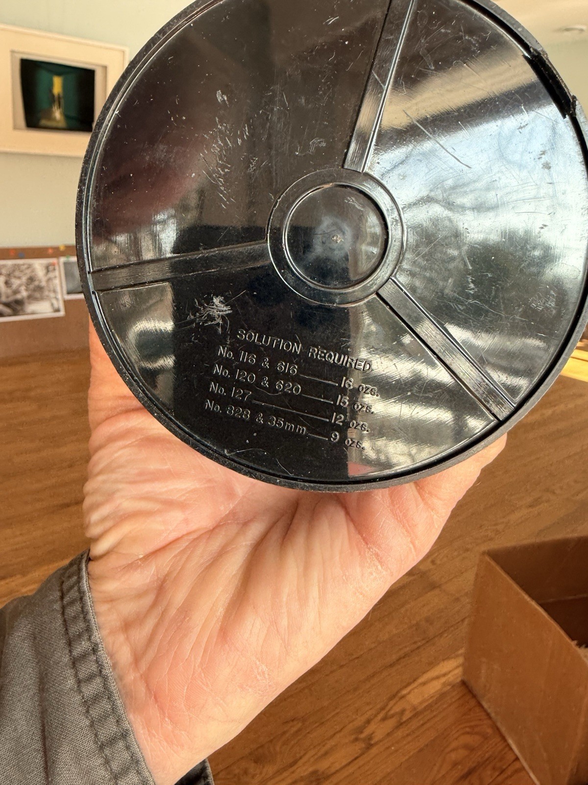 Tested Vintage FR "SPECIAL" Adjustable Roll Film Developing Tank ~ Model 2 #fr