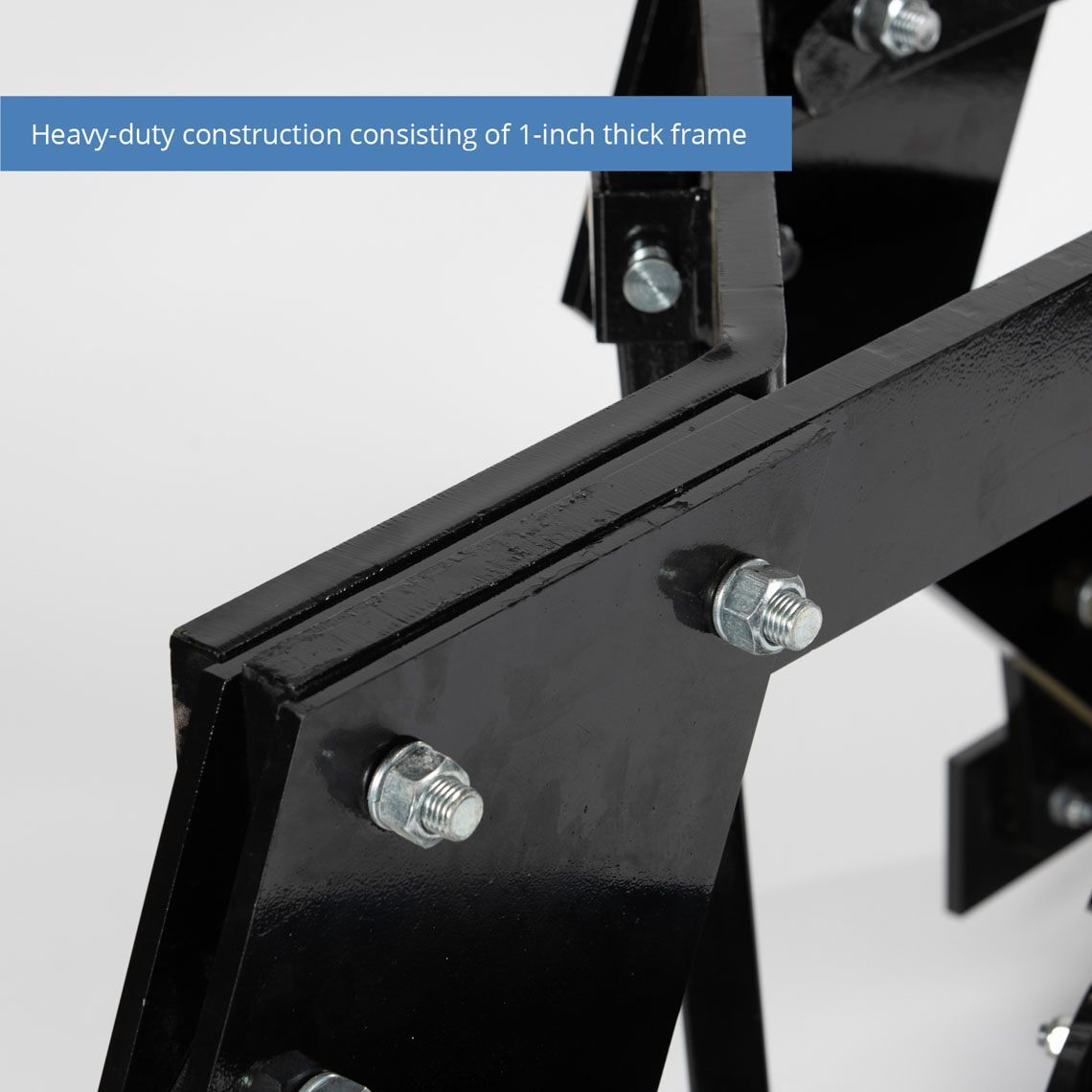 Titan Attachments 3 Point 6ft Notched Disc Harrow Plow Attachment for Cat 1