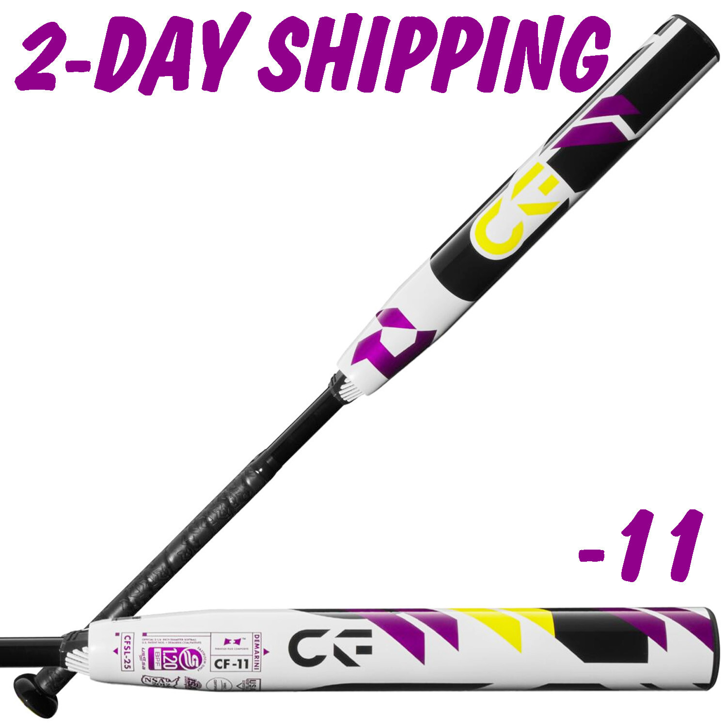 2025 DeMarini CF Fastpitch Softball Bat 31" / 20 oz WBD2549010 *2-DAY SHIPPING*