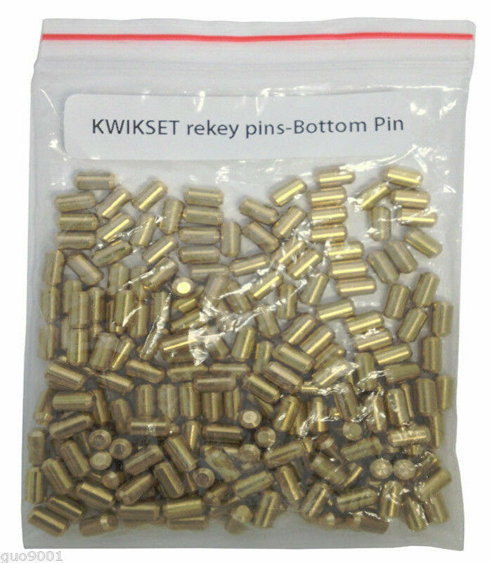 200 Pieces Kwikset Rekey Bottom Pins Master Pin Locksmith Rekeying Kits 1 to 6