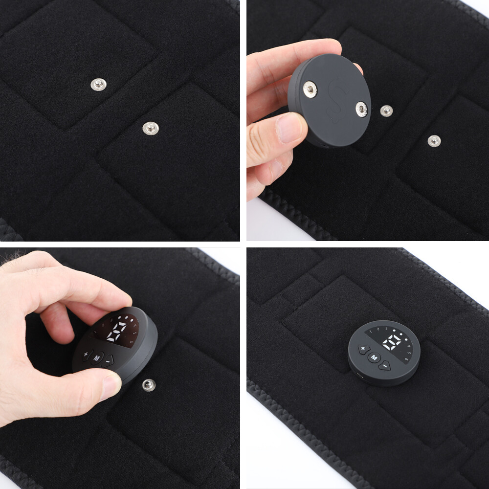 EMS Abdominal Muscle Core Toning Trainer ABS Stimulator Tactical Belly Shaper