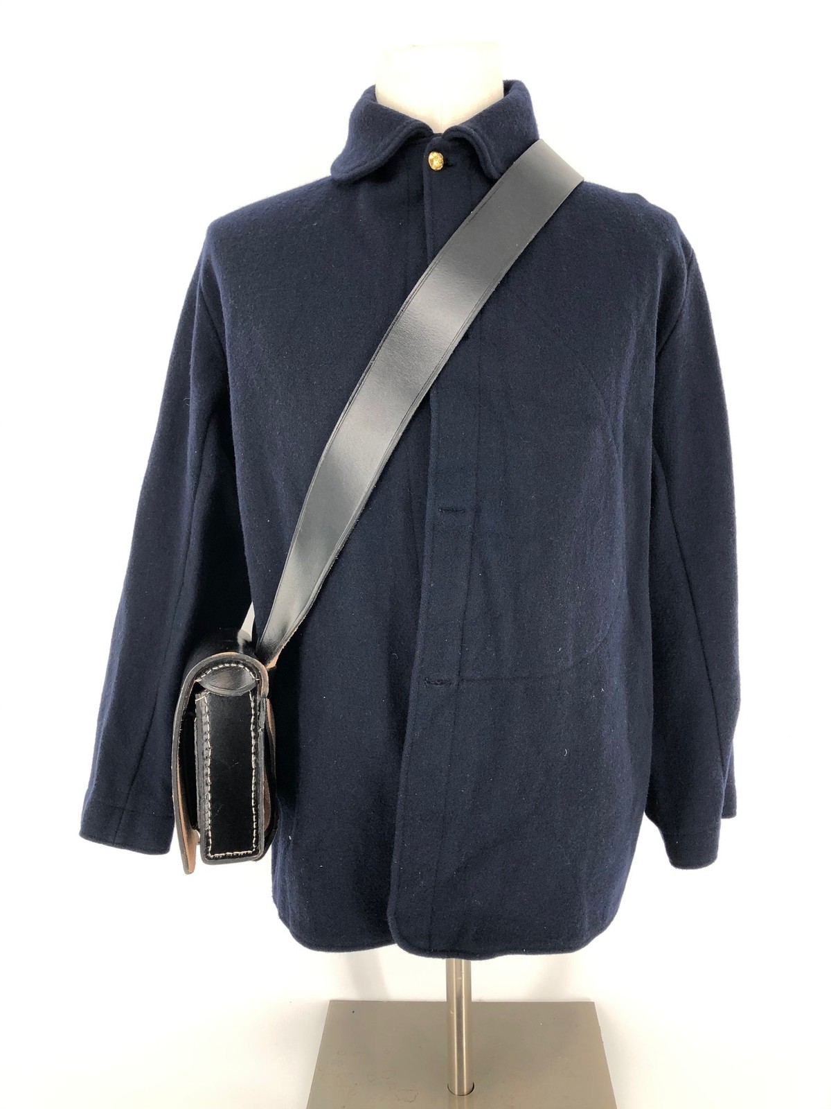 Black Leather Cartridge Box Sling