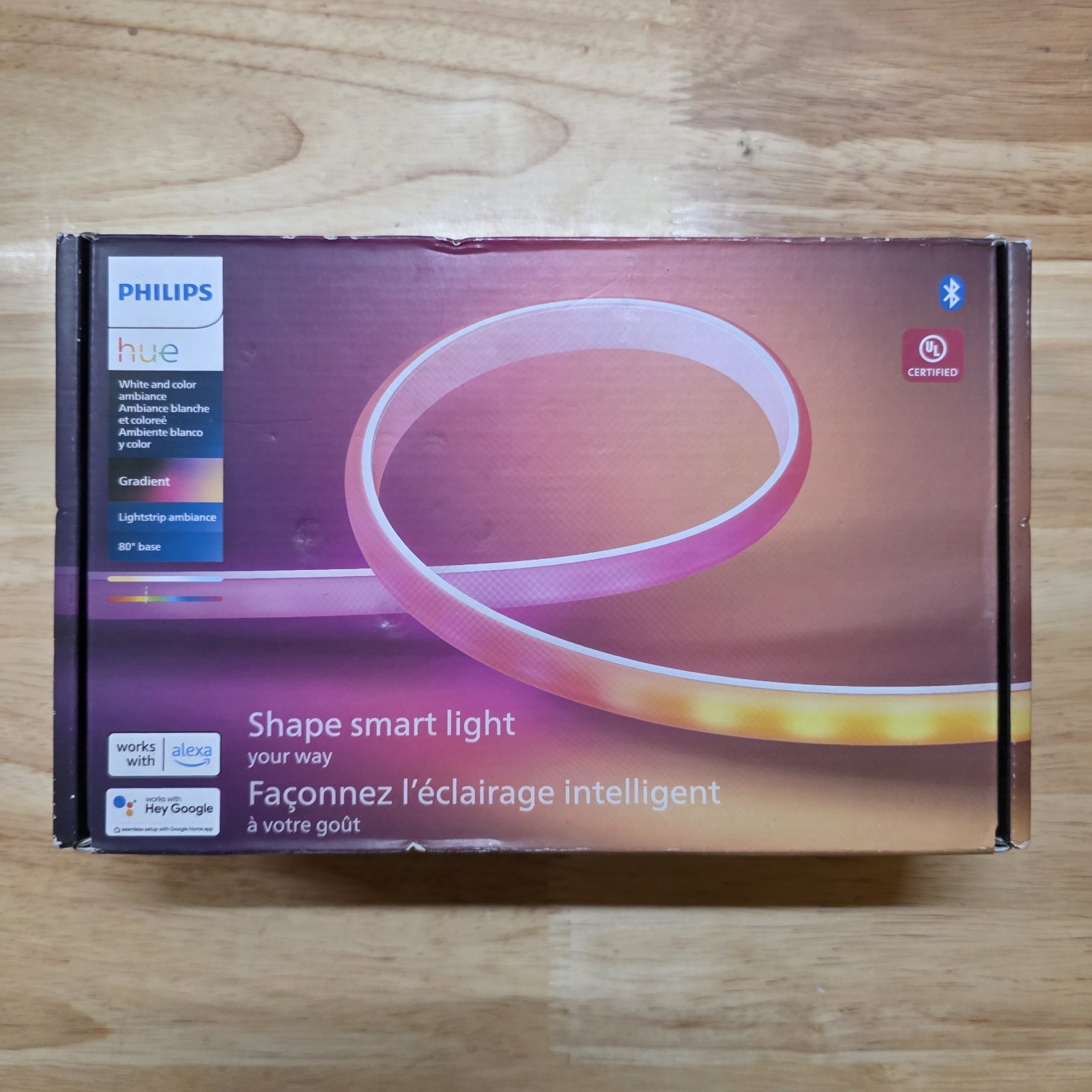 Philips Hue Gradient Ambiance Lightstrip 2m / 6ft – Brand New, Sealed