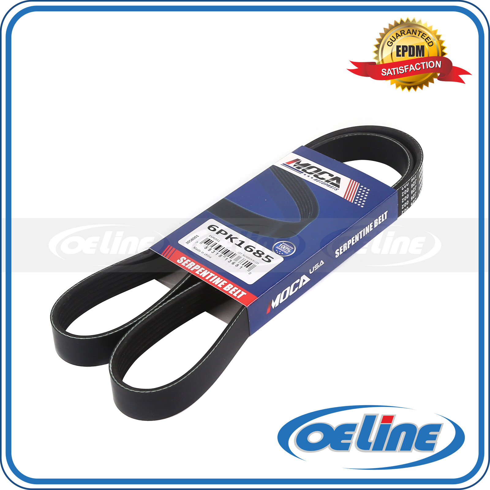 EPDM Serpentine Belt for Buick Regal Chevrolet Impala Monte Carlo Chrysler 300