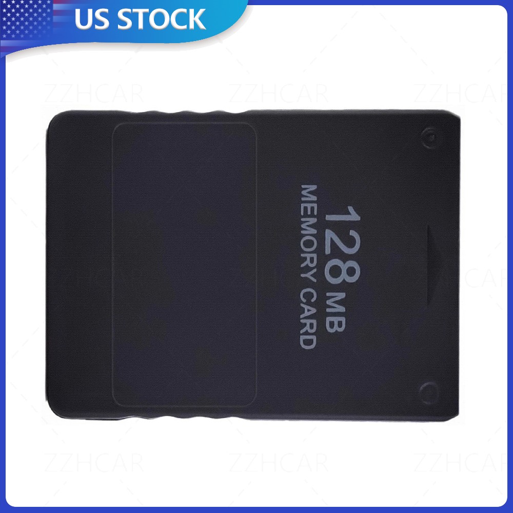 For Sony PlayStation 2 PS2 Slim Game Console 128MB Megabyte Memory Card