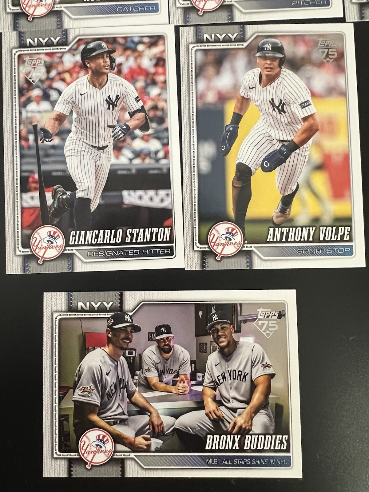 2026 Topps Series 1 New York Yankees Complete Team Set 15 Cards