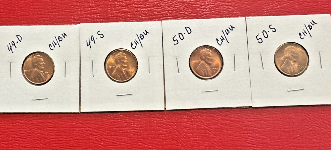 20 Lincoln Wheat Cents * All CH/BU * Estate Purchase * Best of the Best #42