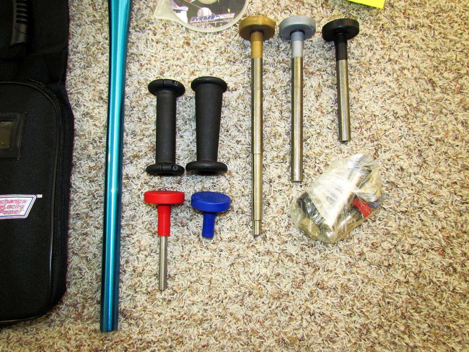 T3 Elite Training Baseball Bat 34" JumpUSA With Training DVD, Weights, & Bag NEW