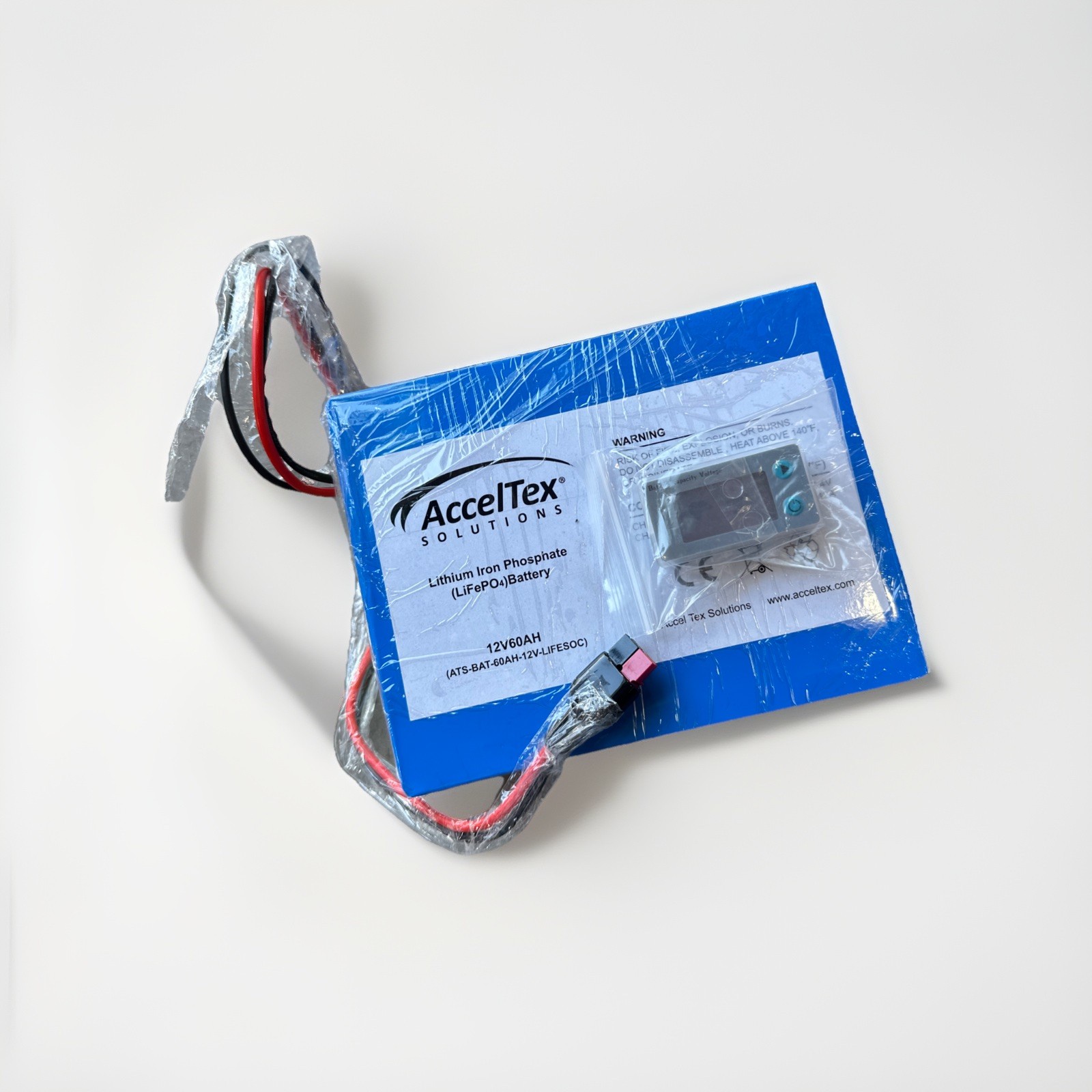 🔴(Qty 2) ATS-BAT-60AH-12V-LIFESOC 12V 60Ah LiFePO4 Solar Batteries NIB‼️