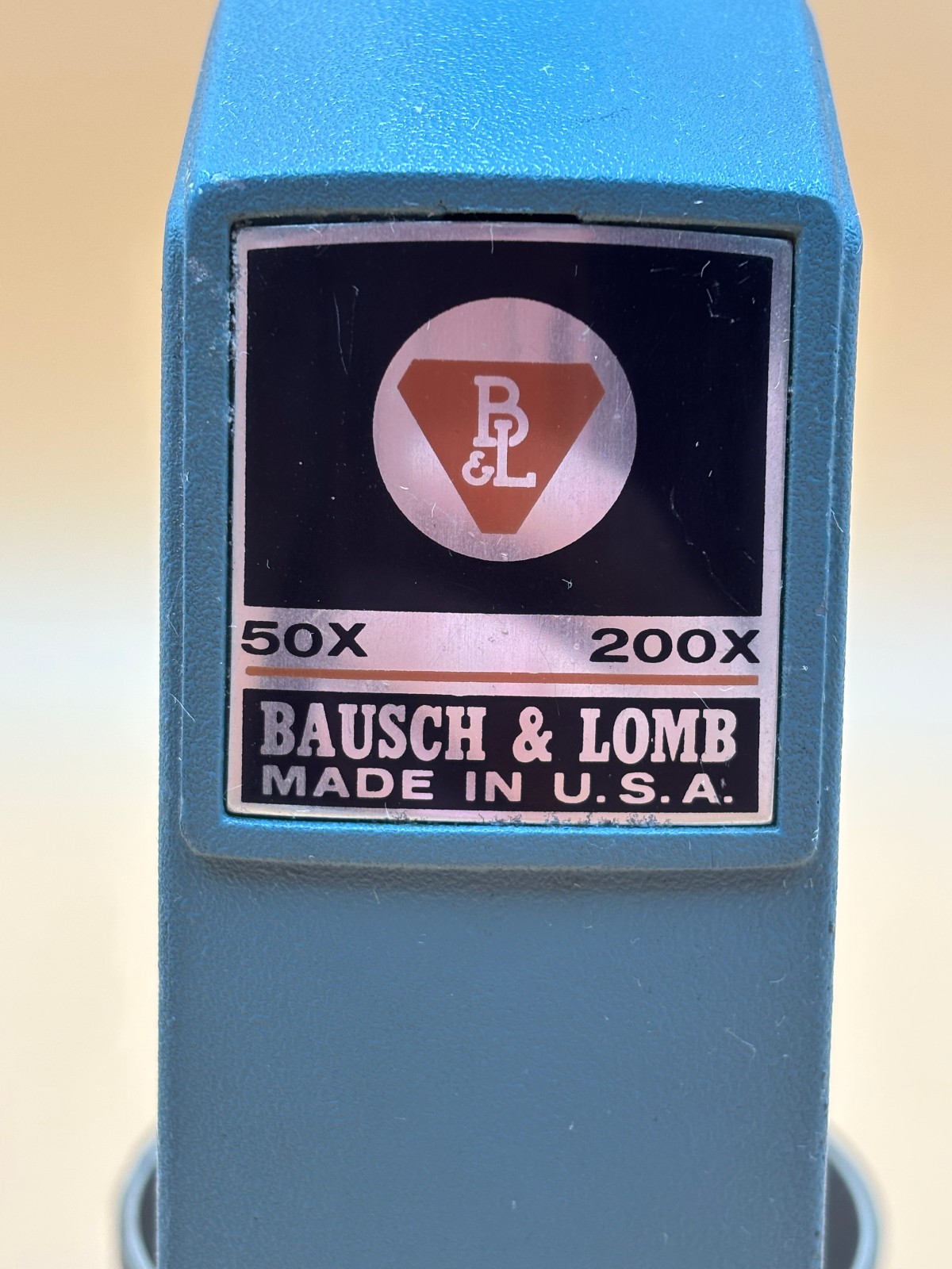 Vintage Bausch And Lomb Microscope Made in USA Scientific Lab Equipment