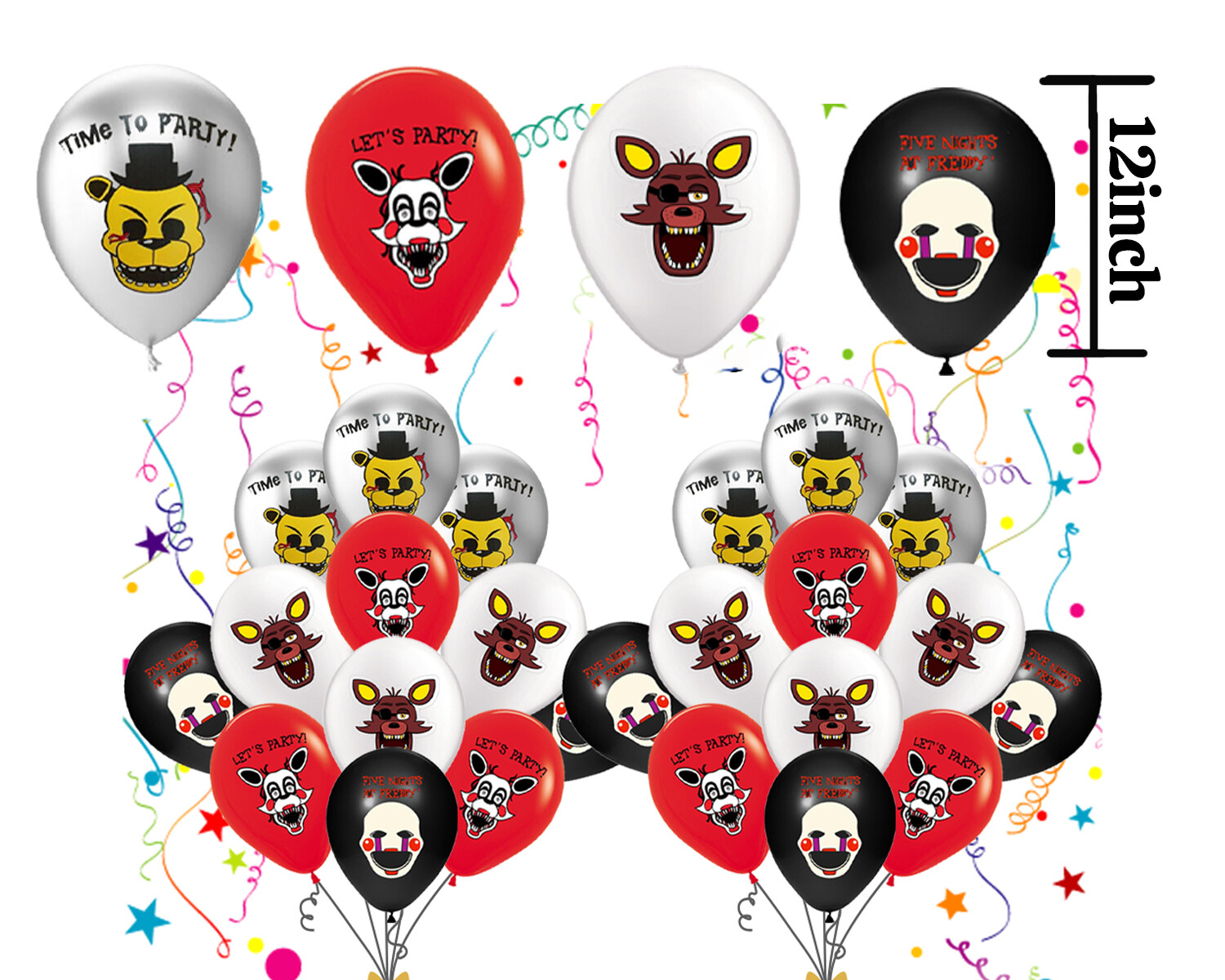 FIVE NIGHTS AT FREDDY FNAF birthday party supplies favor centerpiece decoration