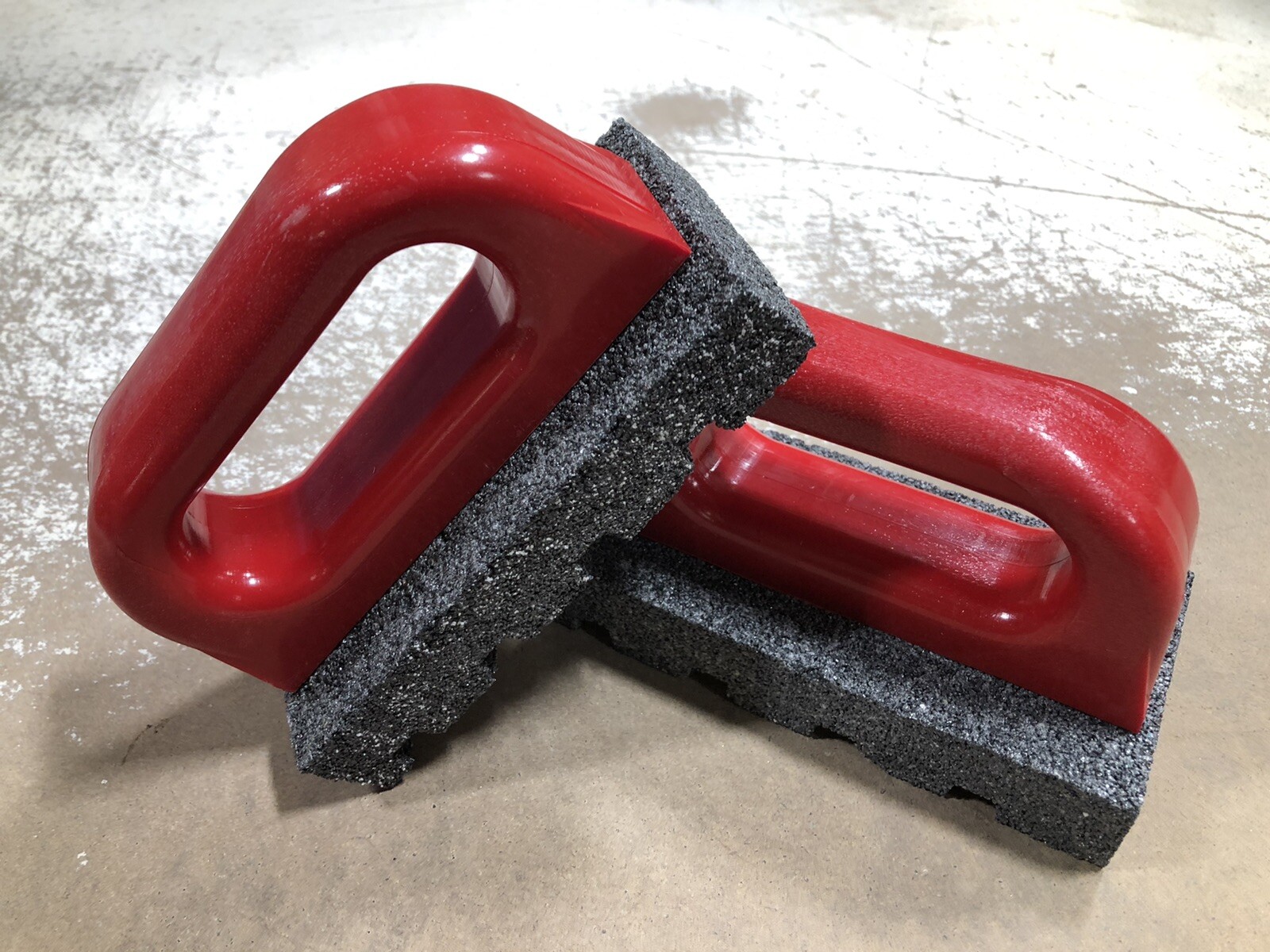 (1/ONE) Made In The USA HR-252 Concrete Rub Brick 20 Grit Silicon Carbide 6"x3