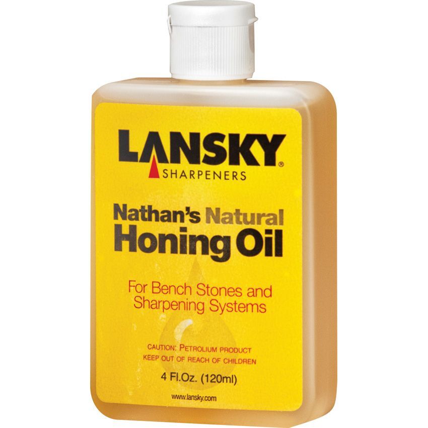 Lansky Honing Oil Nathan'S Natural Lubricant 4oz Works with Most Sharpeners